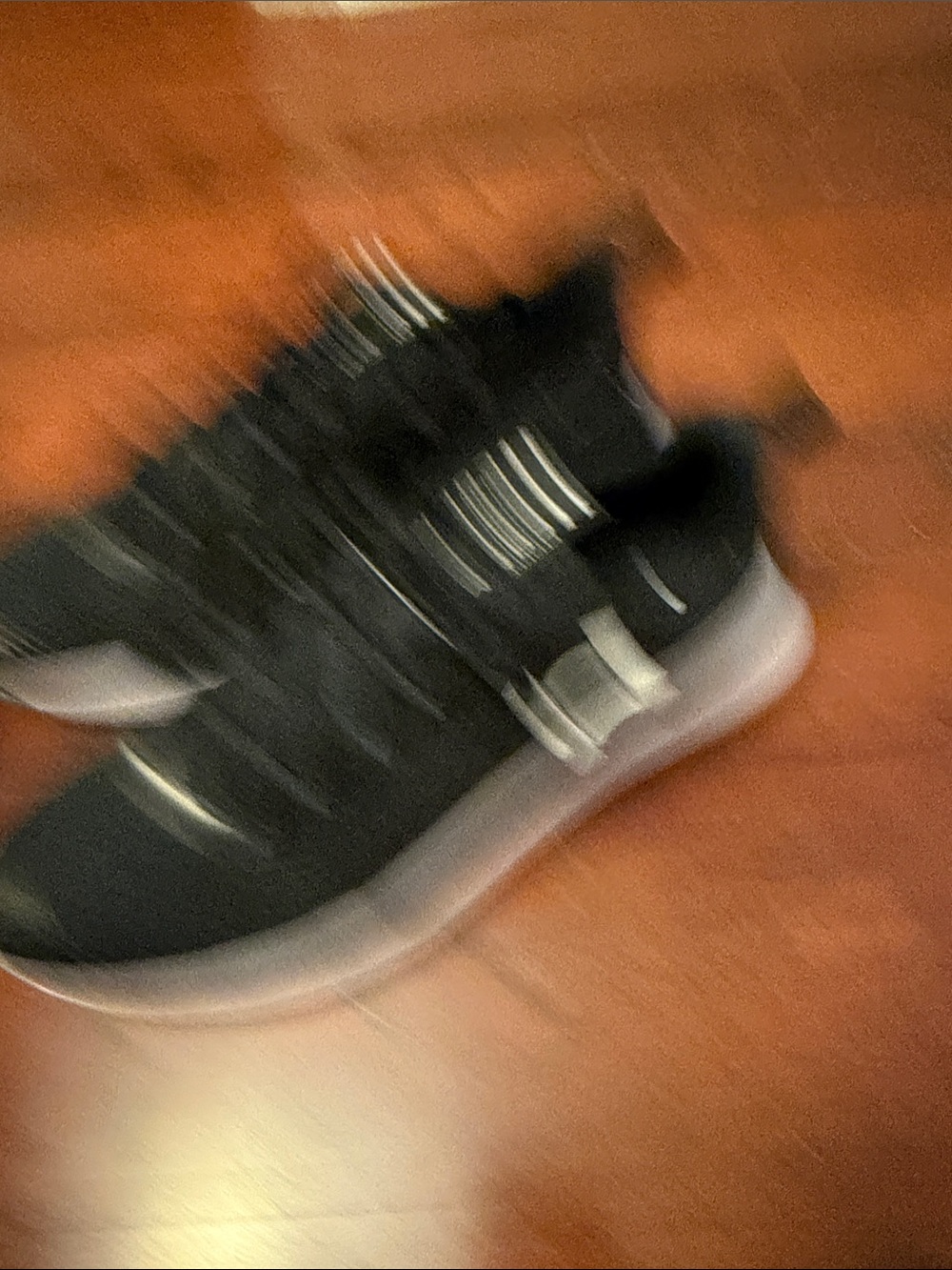 Under Armour Black and White Men's Athletic Training Shoes - Picture 3 of 7